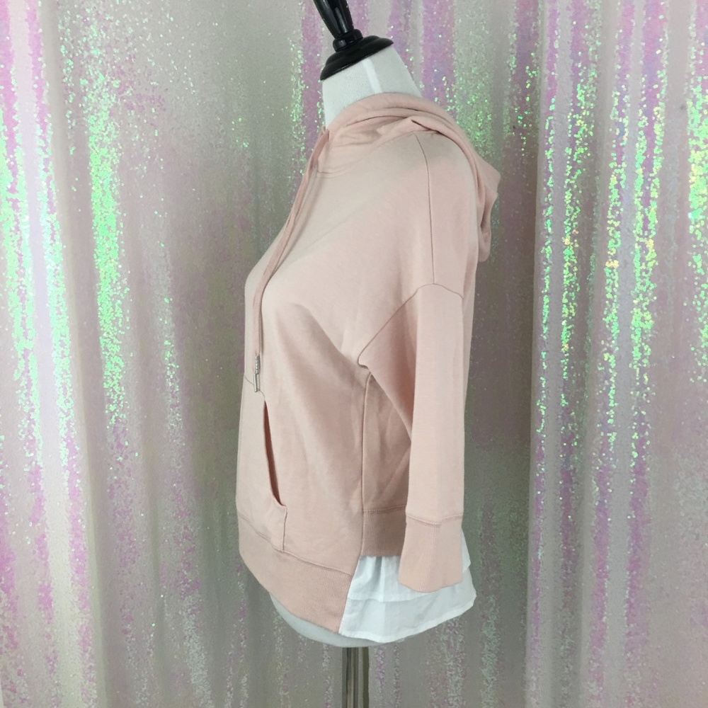 EUC Caslon ULTRA SOFT sweatshirt- neutral pink